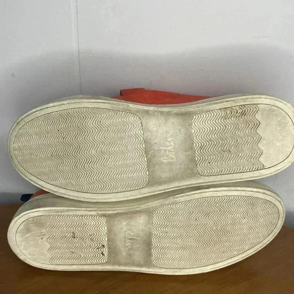 Boden Rayna Fringe Orange Slip On Shoes Women's Size 8 - Picture 8 of 11